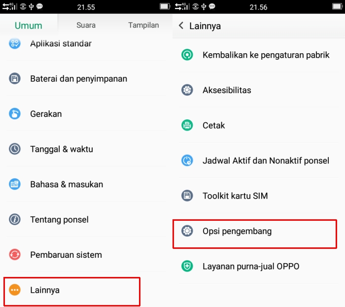 Cara Mengaktifkan USB Debugging Di Hp Oppo Bisa Semua Tipe CaraRoot