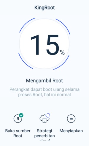 Proses Root Menggunakan Kingroot