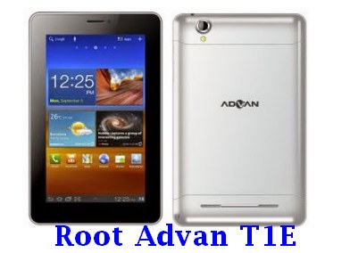 Cara Root Tablet Advan Vandroid T1E Tanpa PC CaraRoot com