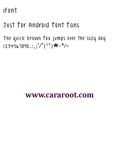 Gambar Celeste Hand itz Font For Vivo 1