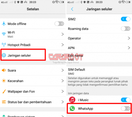 Cara Off Wa Tanpa Mematikan Data Di Xiaomi Sumber Berbagi Data